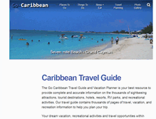 Tablet Screenshot of go-caribbean.com